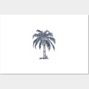 Ocean life - Palm Tree Posters and Art